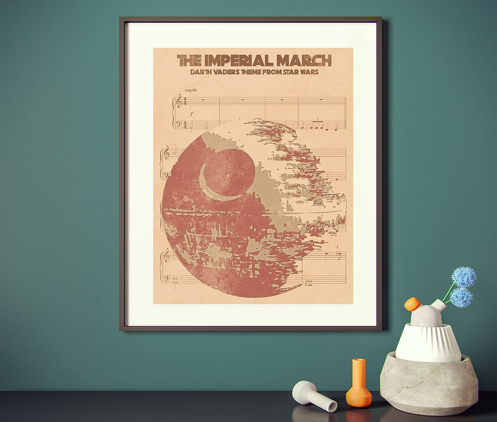 Thumbnail: Death Star - Star Wars - The Imperial March Theme Sheet Music