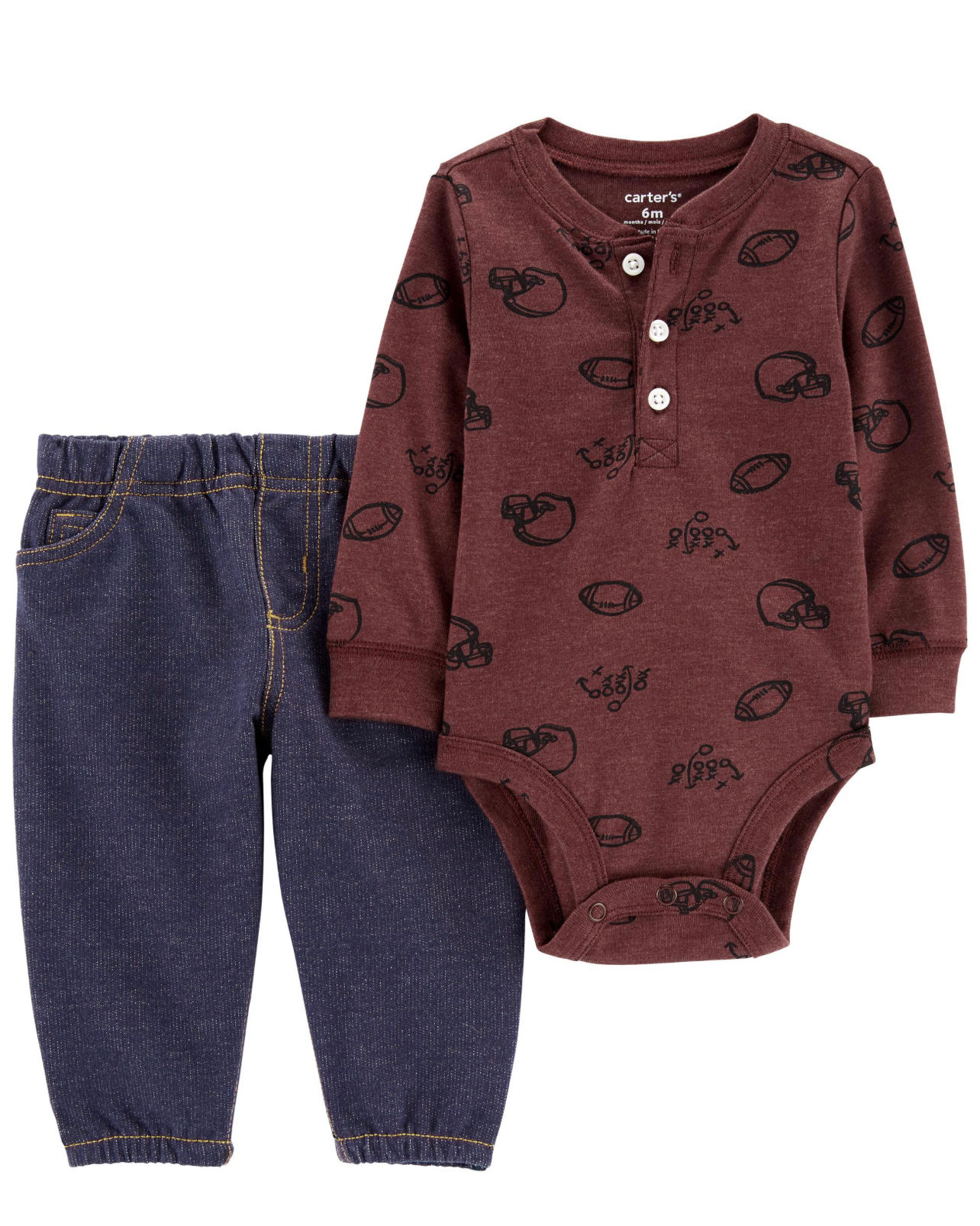 Conjunto 2 peças Esporte Carter's