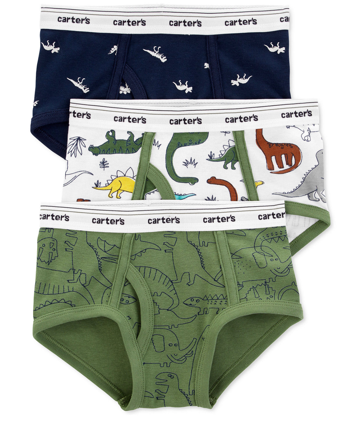 Kit 3 cuecas Carter's