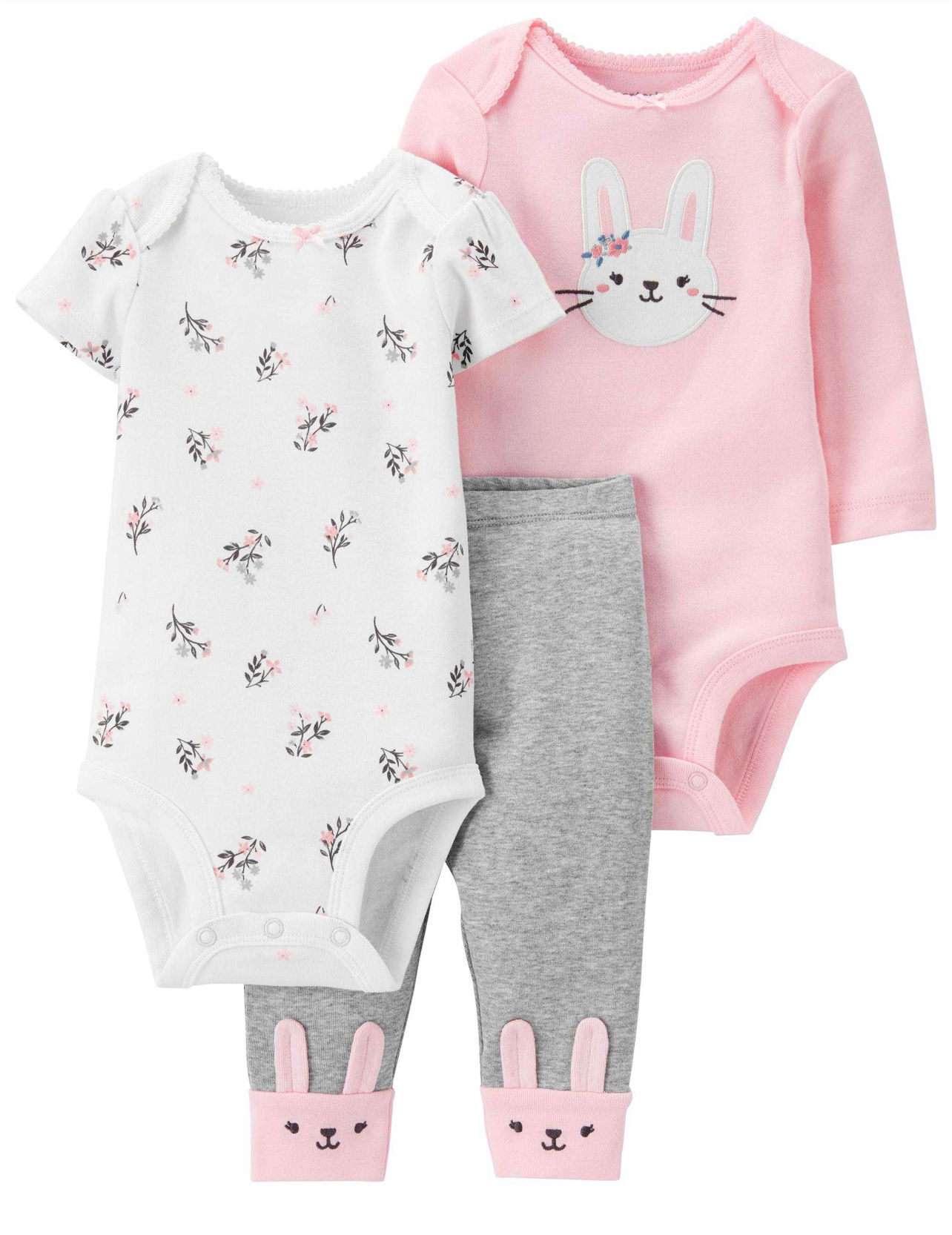 Conjunto 3 peças Coelho Carter's