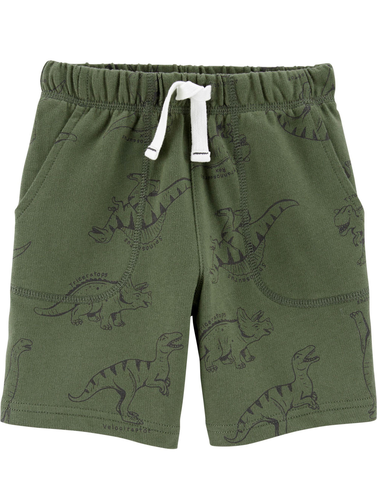 Shorts em moletom Dinossauro Carter's