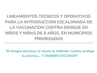 Lineamiento Dengue
