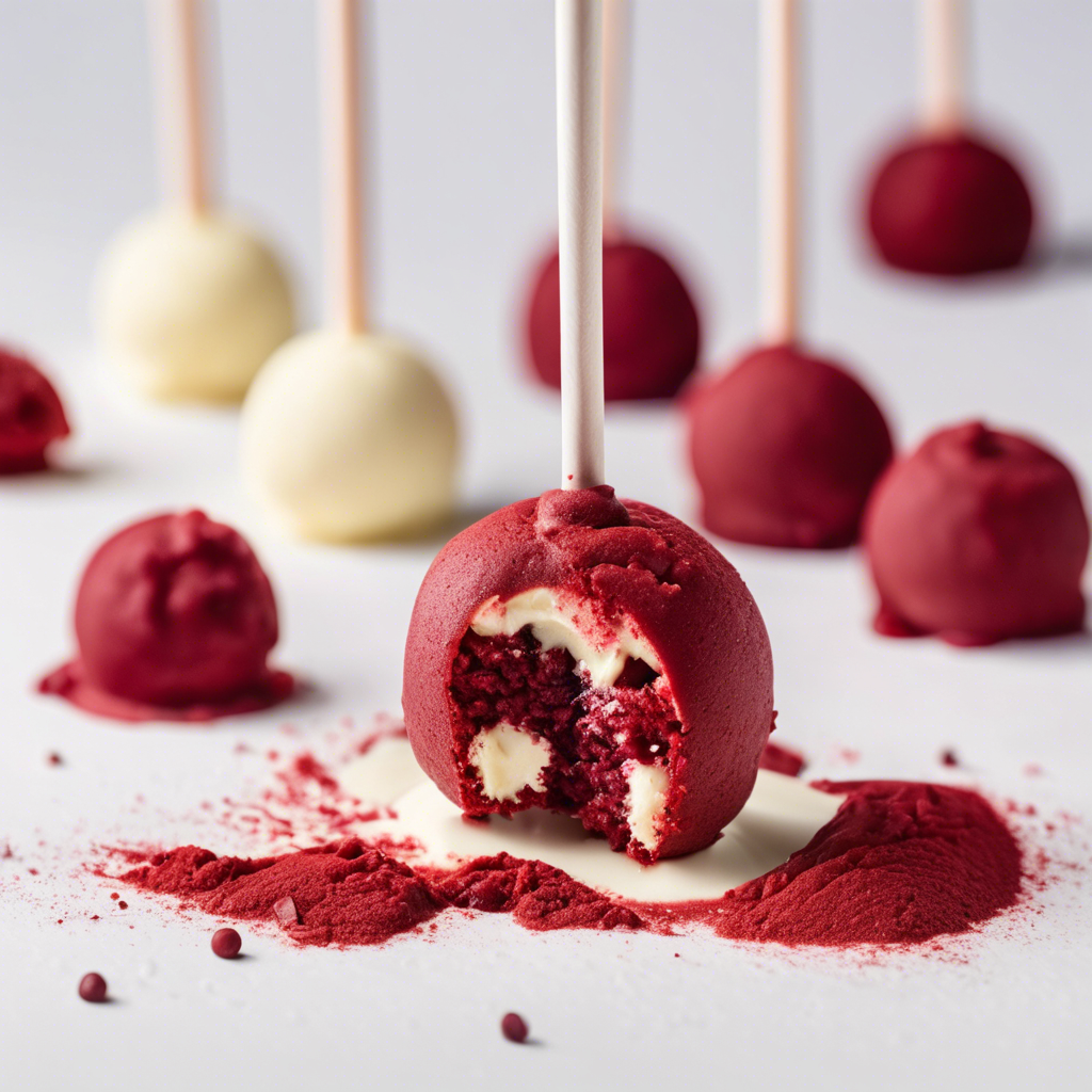 Red Velvet Indulgence Cake Pops