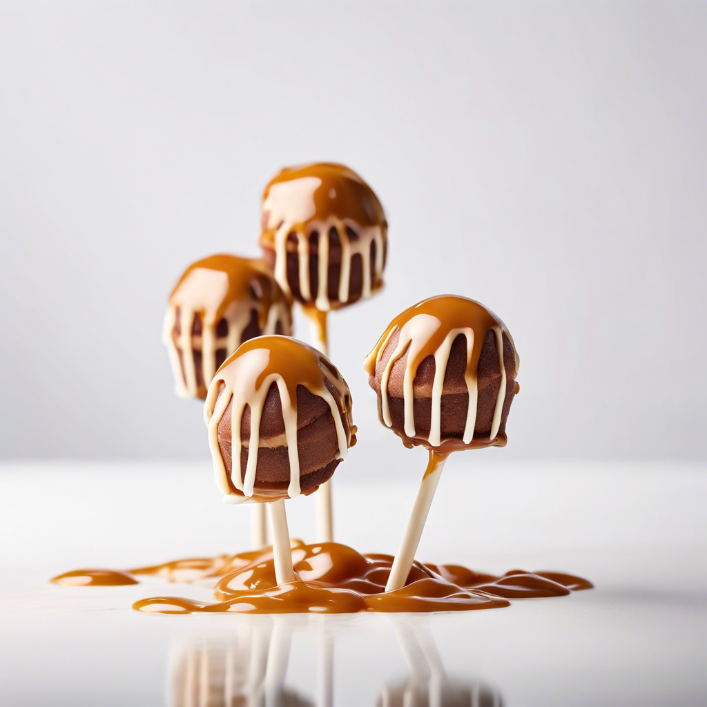 Salted Caramel Temptation Cake Pops