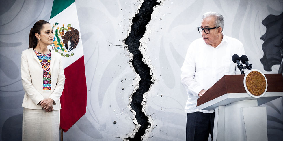 Rubén Rocha Moya: Claudia Sheinbaum y Morena se deslindan del gobernador de Sinaloa