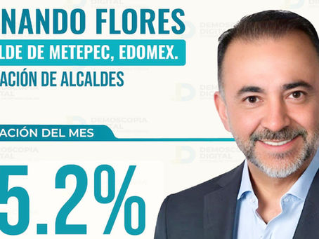 Fernando Flores Fernández, entre los mejores presidentes municipales del Estado de México