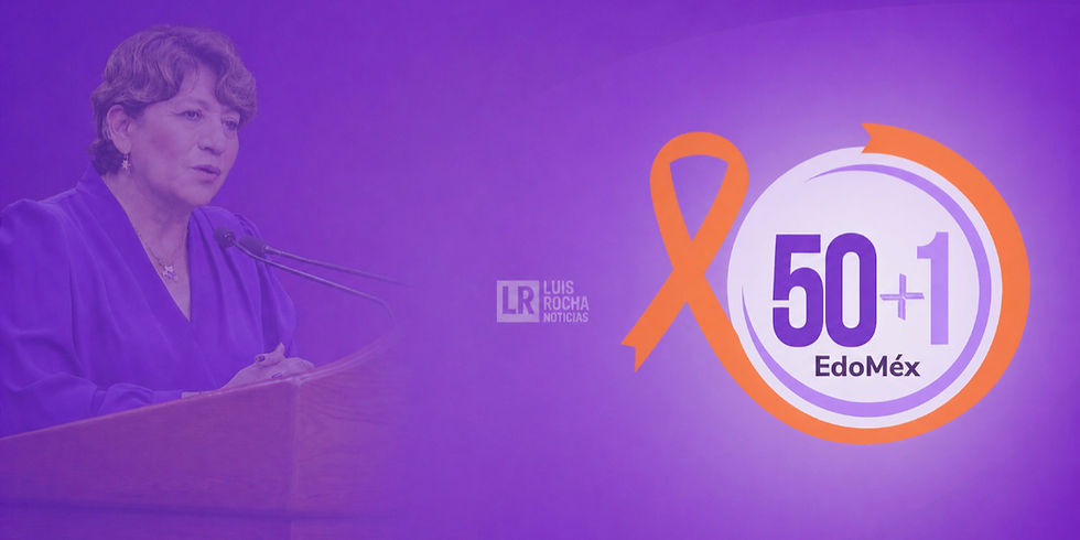 50+1 Estado de México y Delfina Gómez: silencio incómodo ante la crisis de mujeres desaparecidas en Edomex