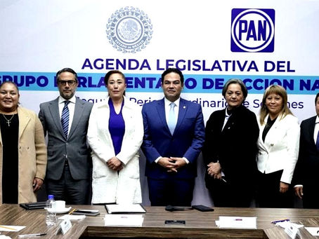 Grupo Parlamentario PAN Edomex, presenta su agenda legislativa