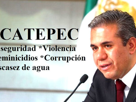 Fernando Vilchis Contreras, pide licencia como alcalde…y deja destruido a Ecatepec