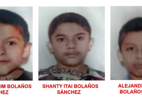 Activan alerta Amber por desaparición de tres menores en Tultitlán