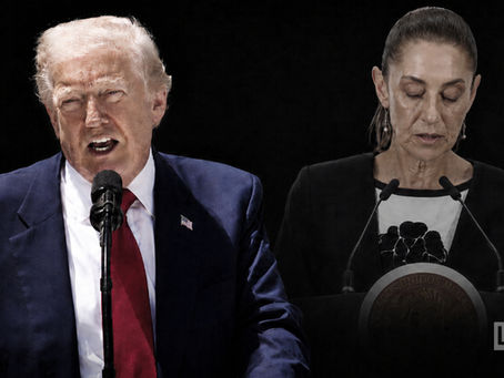 Donald Trump golpea a Claudia Sheinbaum: “los cárteles gobiernan México, nadie más”