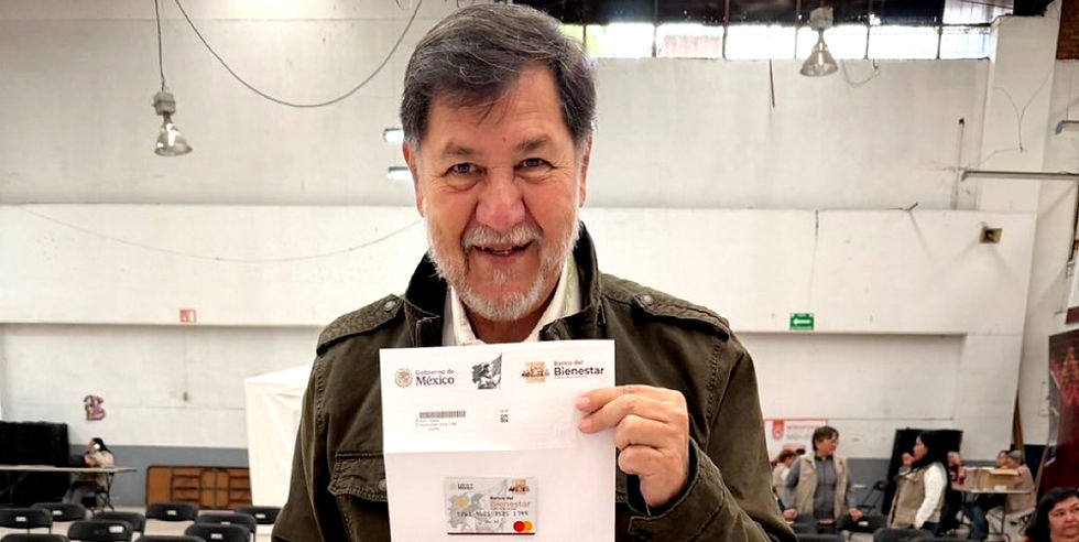 Noroña, ya tiene Tarjeta del Bienestar