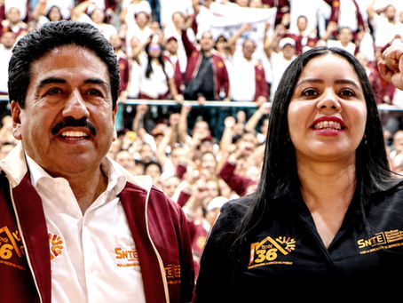 Mónica Miriam Granillo Velazco defiende derechos del magisterio en evento de la Sección 36 del SNTE