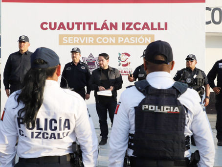 Daniel Serrano Palacios, refuerza seguridad de Cuautitlán Izcalli, con Operativo Intermunicipal