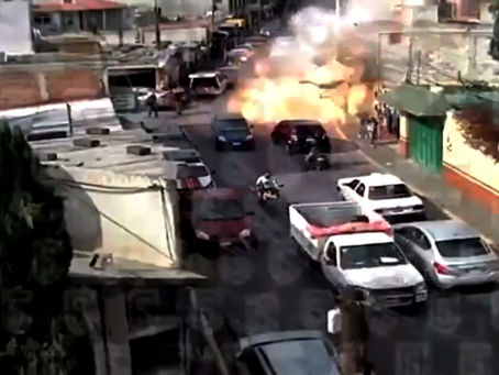 ¡Imágenes Fuertes! Momento en que explota una casa por acumulación de gas en Tepotzotlán