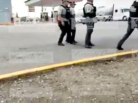 ¡Imágenes Fuertes! Elementos de la Guardia Nacional, disparan a trailero por no dejarse extorsionar