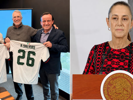 Claudia Sheinbaum en crisis: Ricardo Salinas Pliego acudirá a la inauguración del Mundial 2026 en Estadio Azteca Banorte