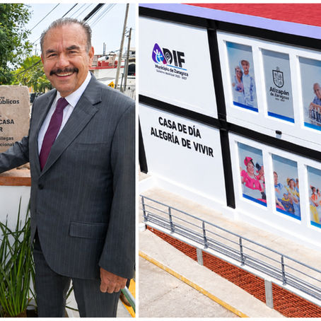 Atizapán de Zaragoza: Pedro Rodríguez Villegas y Paty Arévalo inauguran Casa de Día “La Alegría de Vivir”