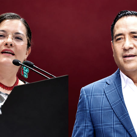 Cuautitlán Izcalli: Xóchitl Zagal y Karim Carvallo pasan inadvertidos en informe de Delfina Gómez