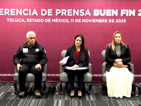 Laura González Hernández, señaló que el Buen Fin 2025 en el Edomex, tendrá una derrama económica superior a los 28 mil millones de pesos