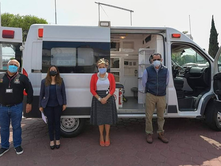 Dudas respecto a la entrega de una ambulancia de Corona Atizapán a Ruth Olvera Nieto