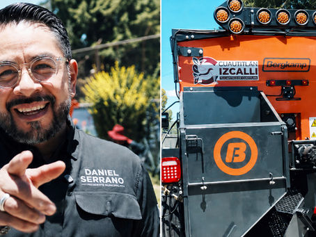 Baches Cuautitlán Izcalli: Daniel Serrano Palacios refuerza reparación de calles con nueva maquinaria