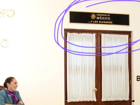 “Gobierno de México…y los olvidados”, así se llama una sala de Palacio Nacional
