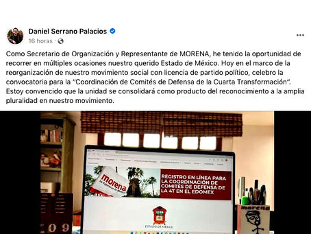 Daniel Serrano Palacios, el impulso de la 4T en el Estado de México