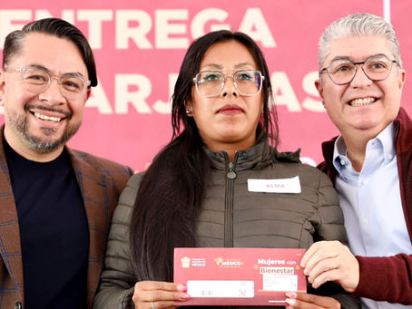 Entregan 3 mil tarjetas del programa “Mujeres con Bienestar” en Cuautitlán Izcalli