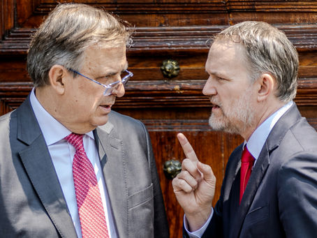 Marcelo Ebrard y Jamieson Greer: imágenes de su reunión desatan críticas rumbo al T-MEC