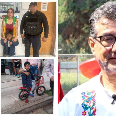 Localizan a menor de 4 años; Luis Zenteno Santaella, destaca operativo conjunto entre Teoloyucan y Coyotepec