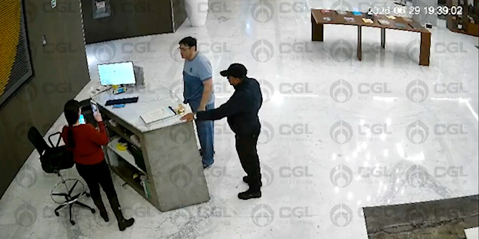 VIDEO Jorge Octavio Cortez Jiménez, presunto agresor de recepcionista en hotel Park Life Paradox de Santa Fe