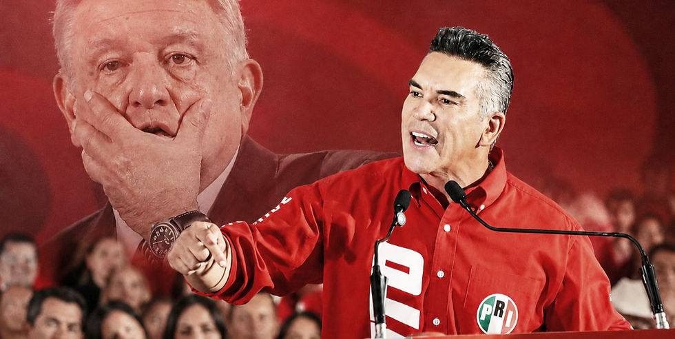 Alejandro Moreno Cárdenas “Alito” llama “pinche narcopresidente” a López Obrador