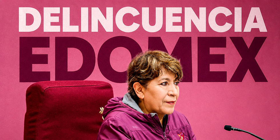 VIDEO. Delfina Gómez Álvarez. Inseguridad Edomex. Caseta de Chalco a merced de la delincuencia