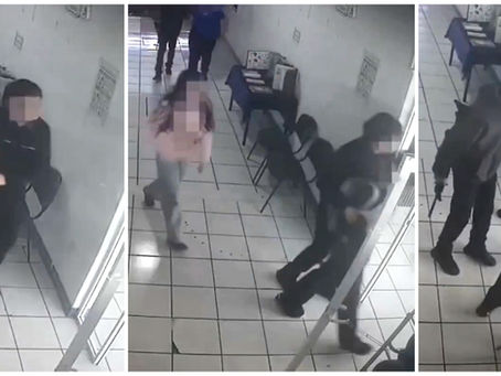 ¡Imágenes Fuertes! Alumnos detuvieron a Omar “N” tras asesinato de dos maestras en Lázaro Cárdenas, Michoacán