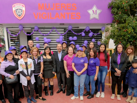 Inauguran el segundo módulo de Mujeres Vigilantes y PolicÃa de Género en Atizapán de Zaragoza