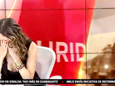 ¡Imágenes Fuertes! La periodista Selene Flores, se despide de Milenio Televisión, después de colapsar en noticiero