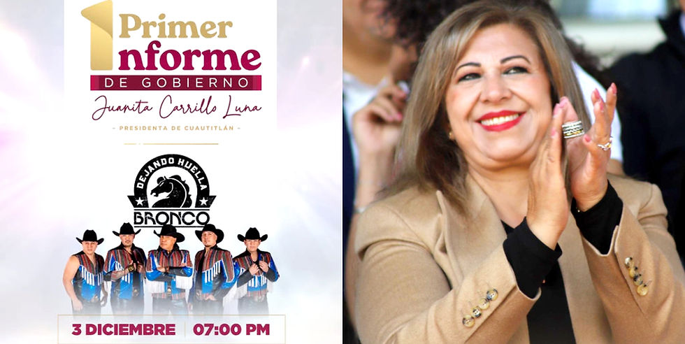 “Bronco” se presentará en el Primer Informe de Gobierno de Juana Carrillo Luna; Cuautitlán, se hunde en la violencia e inseguridad
