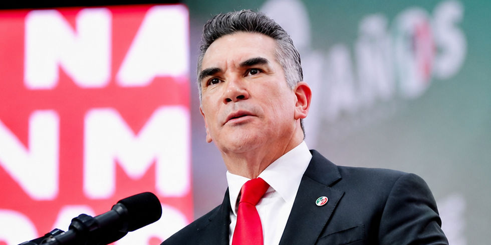 Alejandro Moreno Cárdenas "Alito" acusa censura del INE tras prohibirle llamar “narcopartido” a Morena