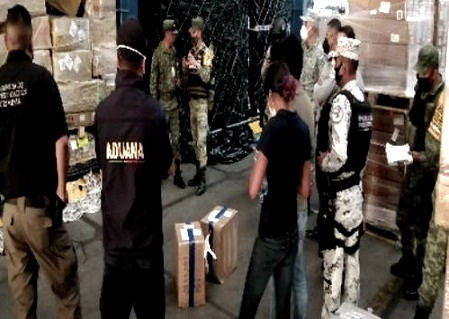 Aduanas y Guardia Nacional impiden ingreso de 55 kilos de fentanilo 