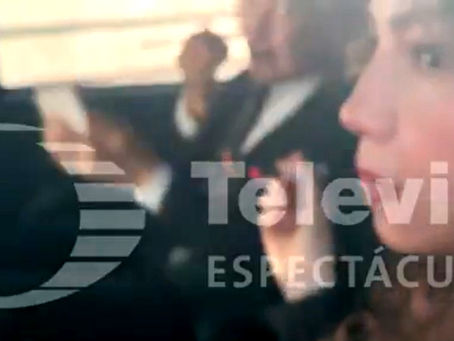 Thalía acudió al Panteón Francés, para despedir a su hermana Ernestina Sodi