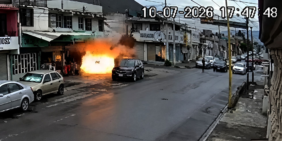 VIDEO Explota vulcanizadora en Saltillo, Coahuila; hay un muerto y dos heridos graves