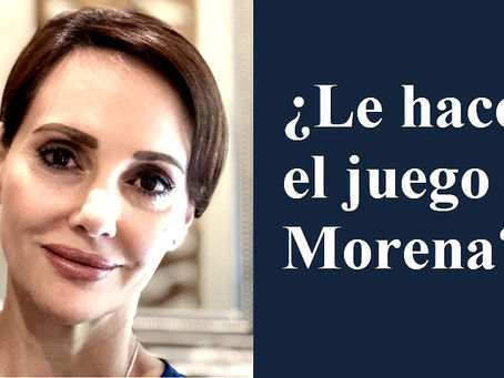 Lilly Téllez, no será candidata presidencial del PAN PRI y PRD