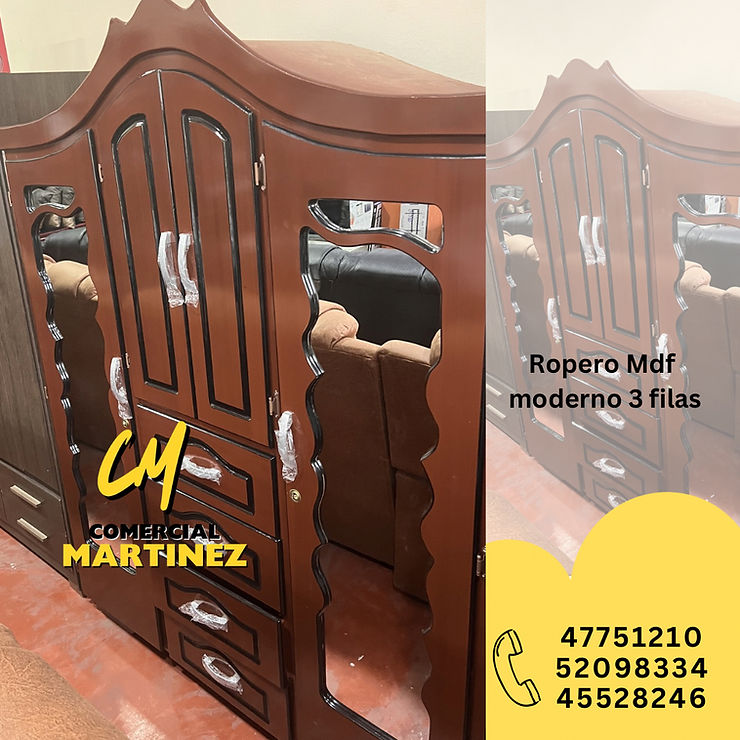 ROPERO CORONA MDF CAFÉ