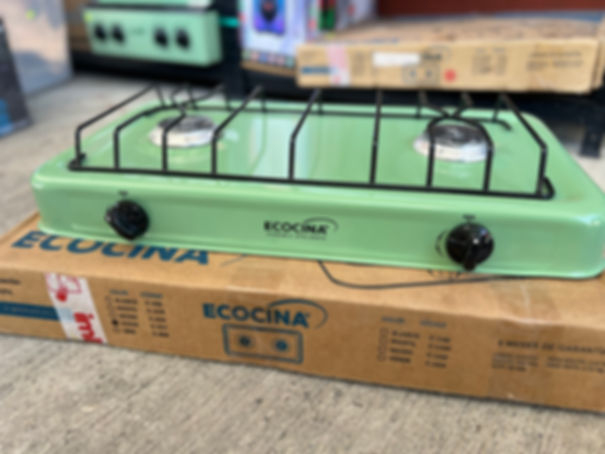 Estufa Ecocina 2 quemadores de gas