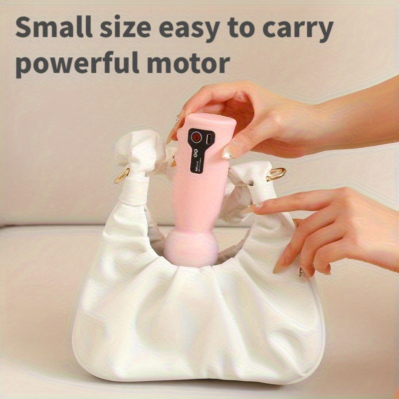 Miniature : Mini masseur électrique portable, rechargeable par USB, vitesse réglable sur 4 n