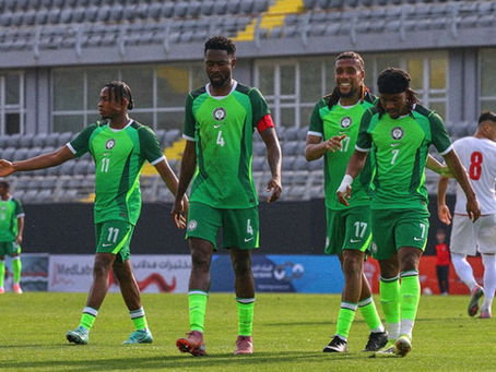L'équipe nationale du Nigeria, les Super Eagles
