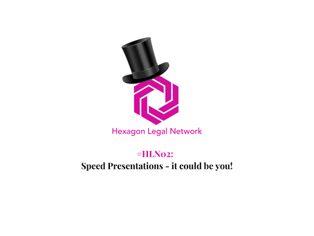 HLN02: Speed Presentations by...YOU