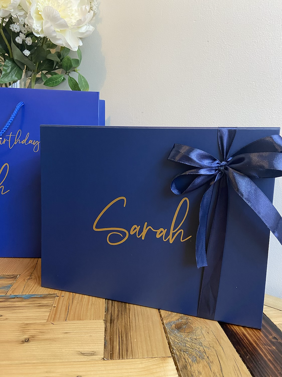 Thumbnail: Navy Large Gift Box