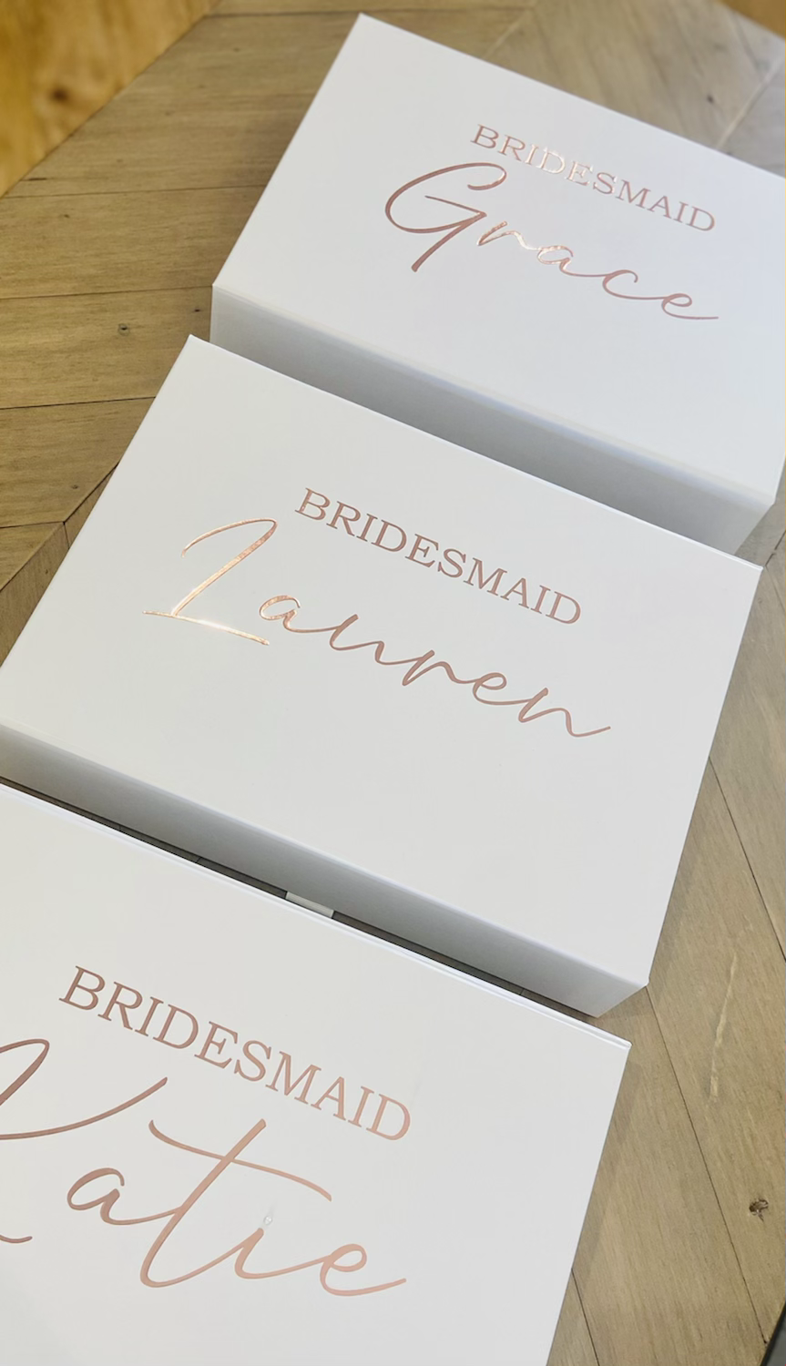 Personalised Bridal Party Gift Box